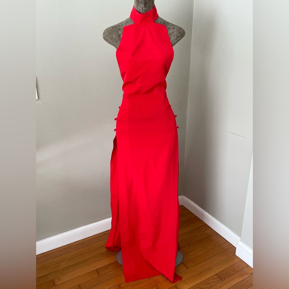 Emilio Pucci long backless dress - size EU 38 preowned condition